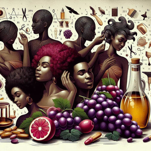 Locs being moisturized with natural oils, showing healthy, shiny hair.