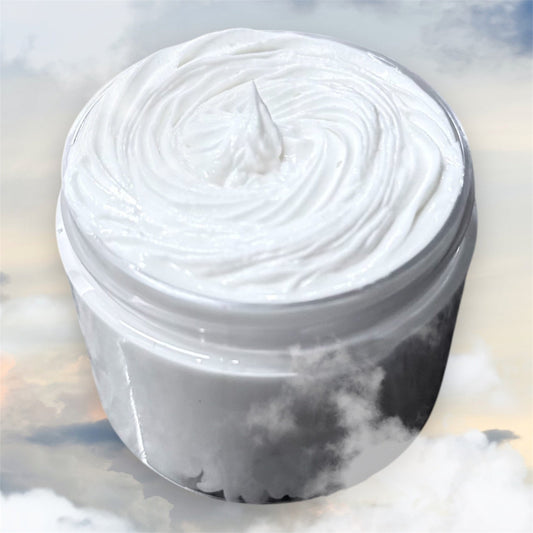 House of Aja Body Butter Jar Floating Amongst Clouds – Mango Butter for Sensitive Skin Hydration