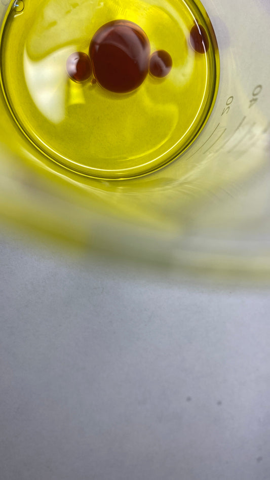Pomegranate oil body butter for deep hydration
