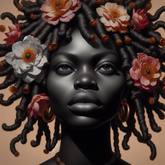 Vibrant Locs with House of Aja's Hair Locs Moisturizing Oil - House of Aja