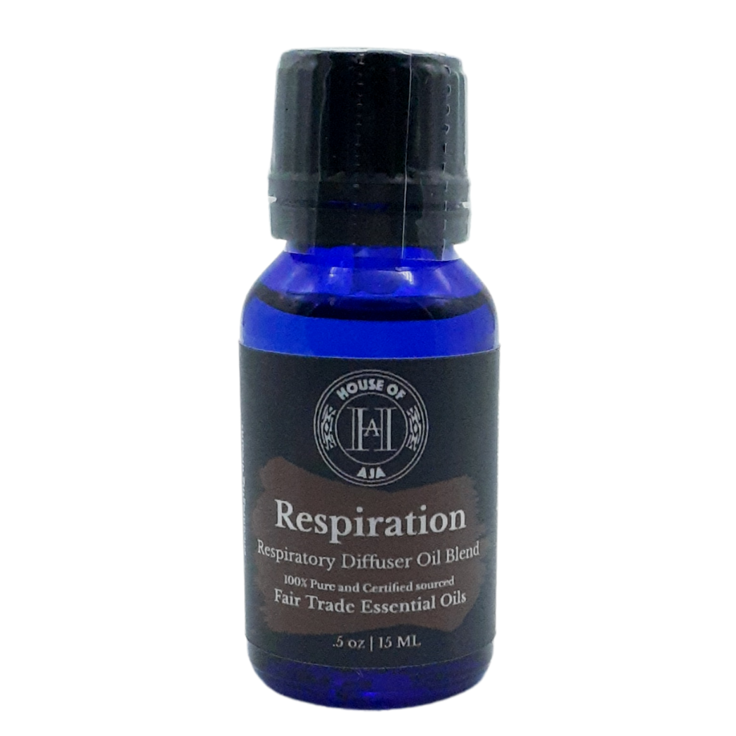 Respiration diffuser oil blend for better breathing day and night.