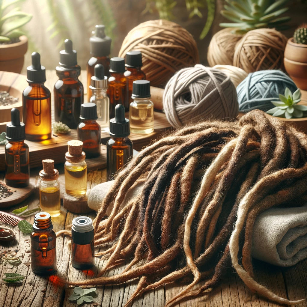 House of Aja essential oils for loc care