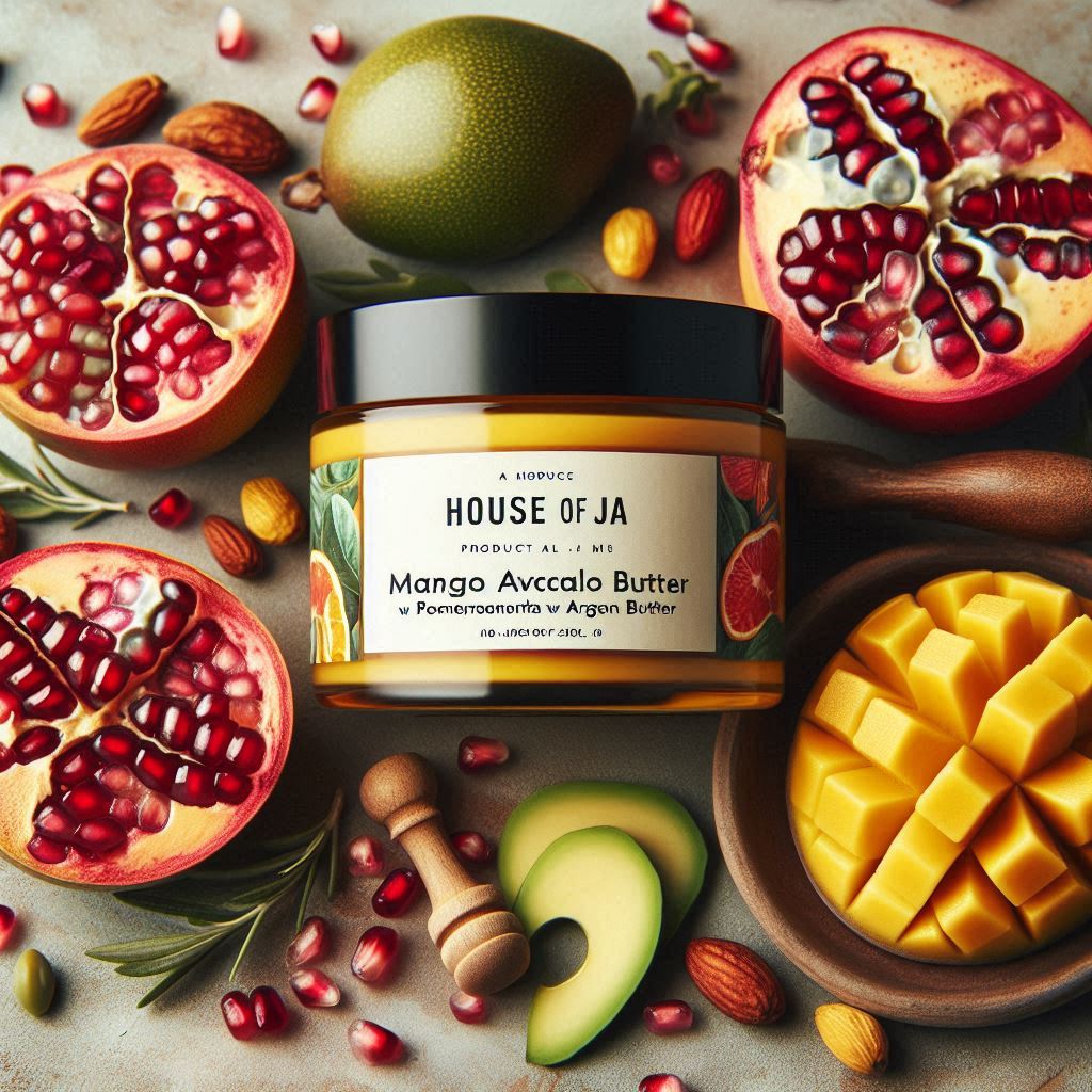 Applying body butter for better skin results