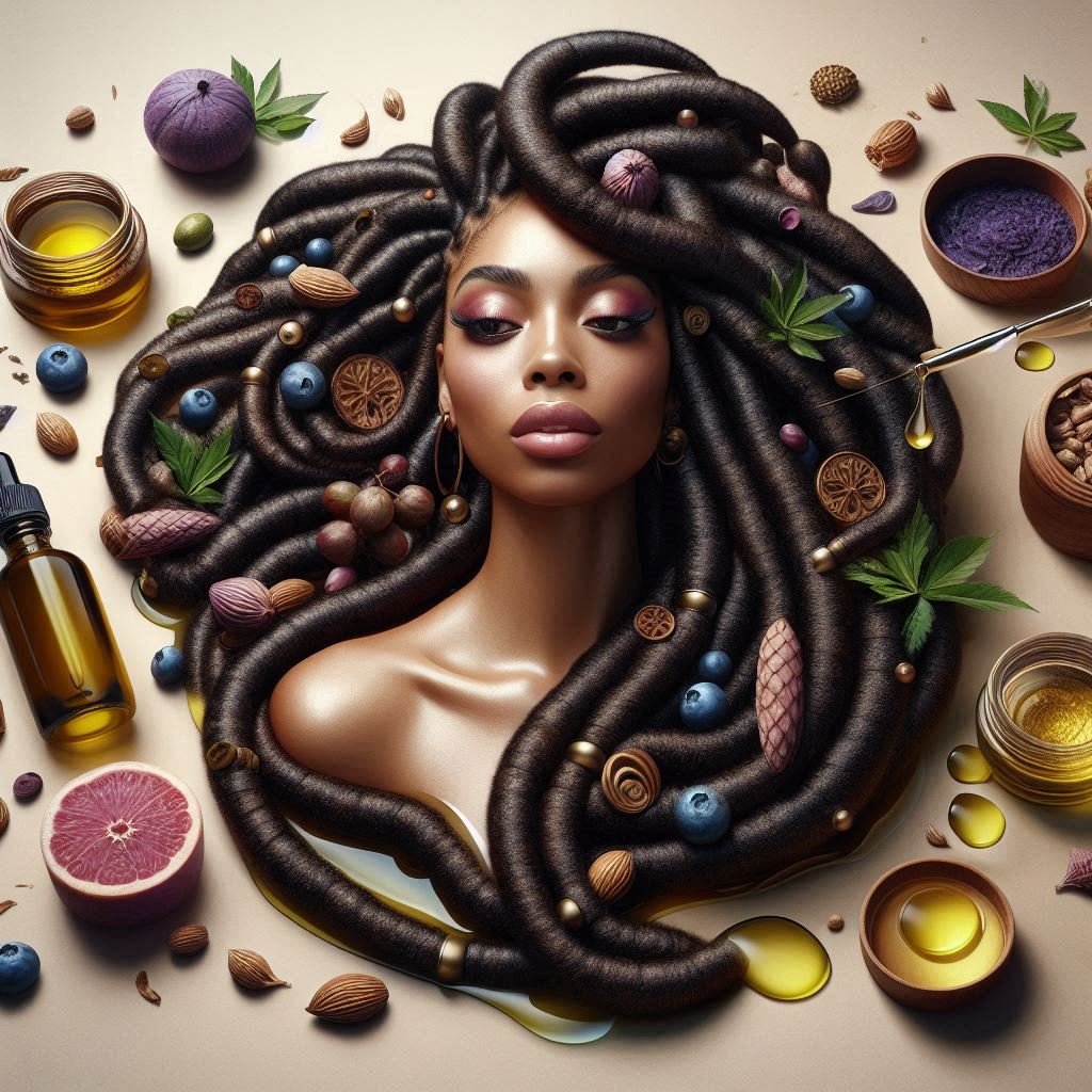 Benefits of Natural Oil Blends for Locs