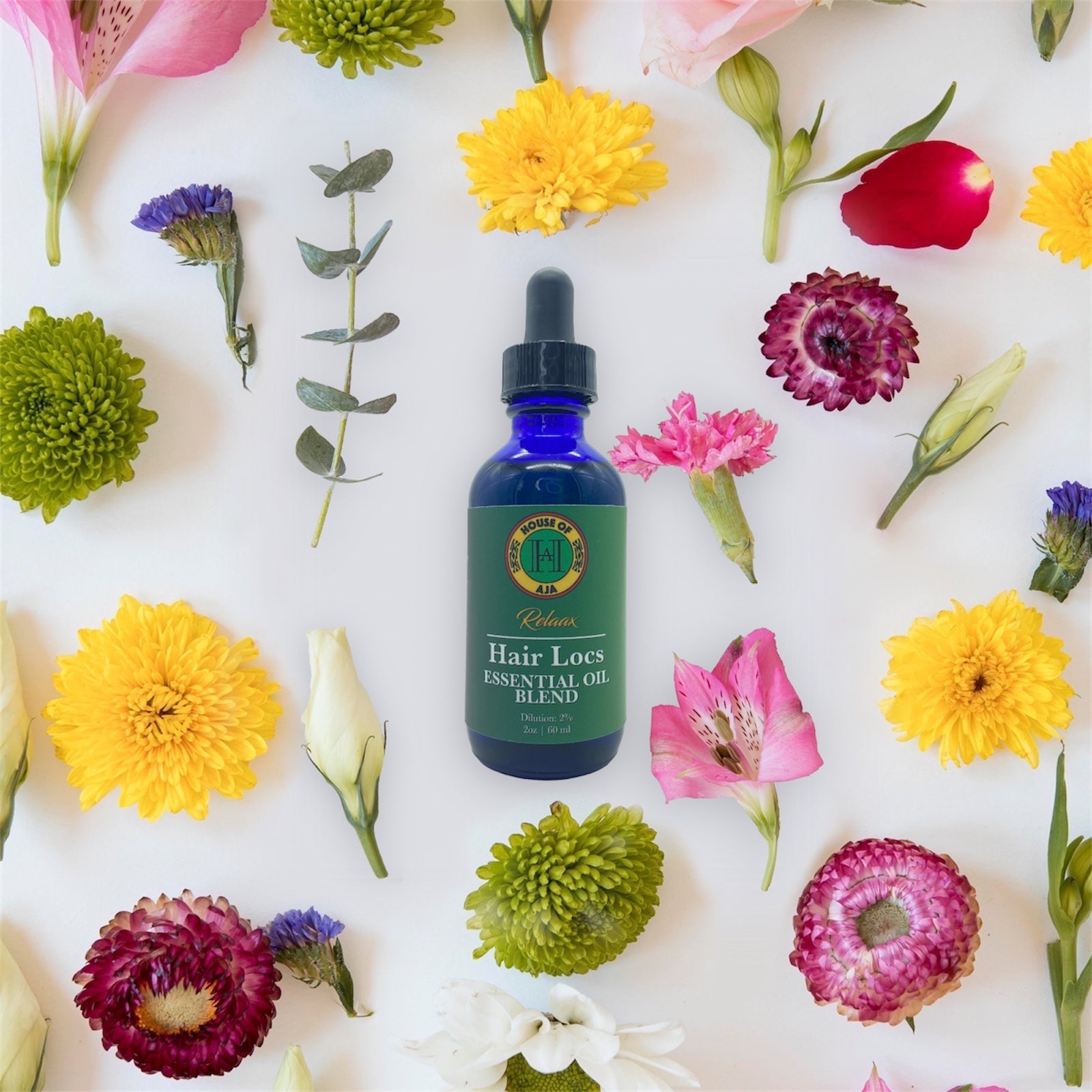 Hair Locs Essential Oil Blend | Nourishing Growth Oil for All Hair Types - House of Aja