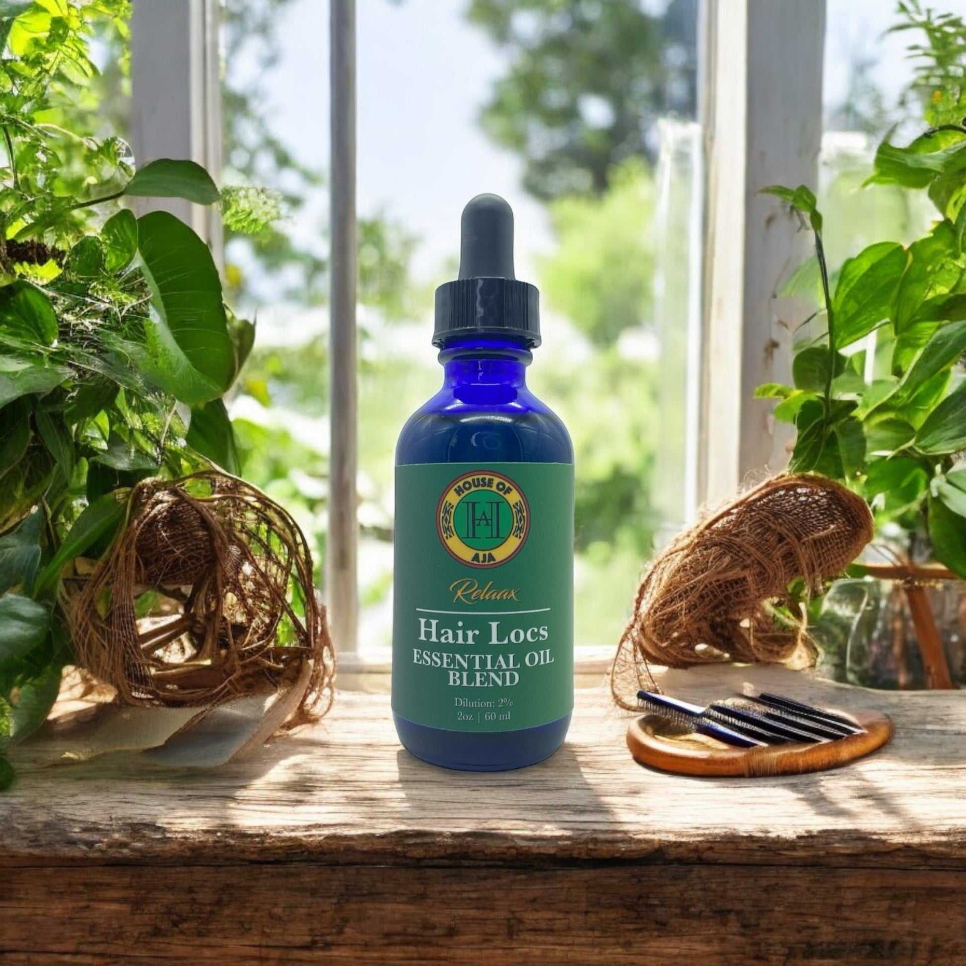 Hair Locs Essential Oil Blend | Nourishing Growth Oil for All Hair Types - House of Aja