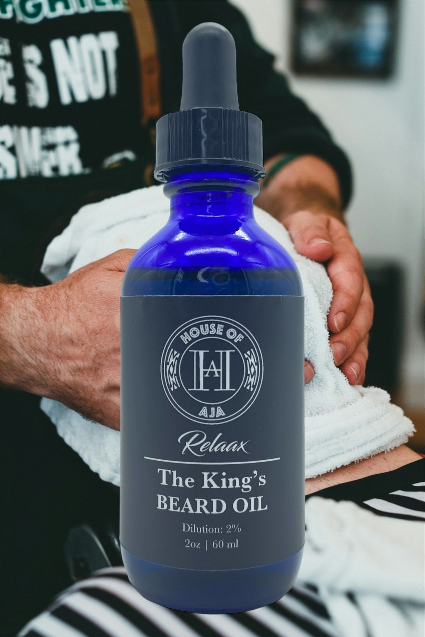 The King's Beard Oil | Aphrodisiac Blend with Jojoba for Skin Health - House of Aja