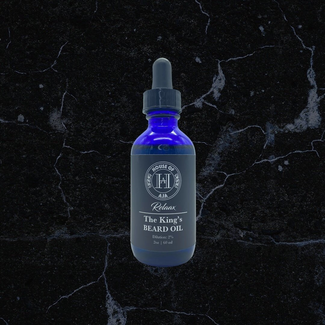 The King's Beard Oil | Aphrodisiac Blend with Jojoba for Skin Health - House of Aja