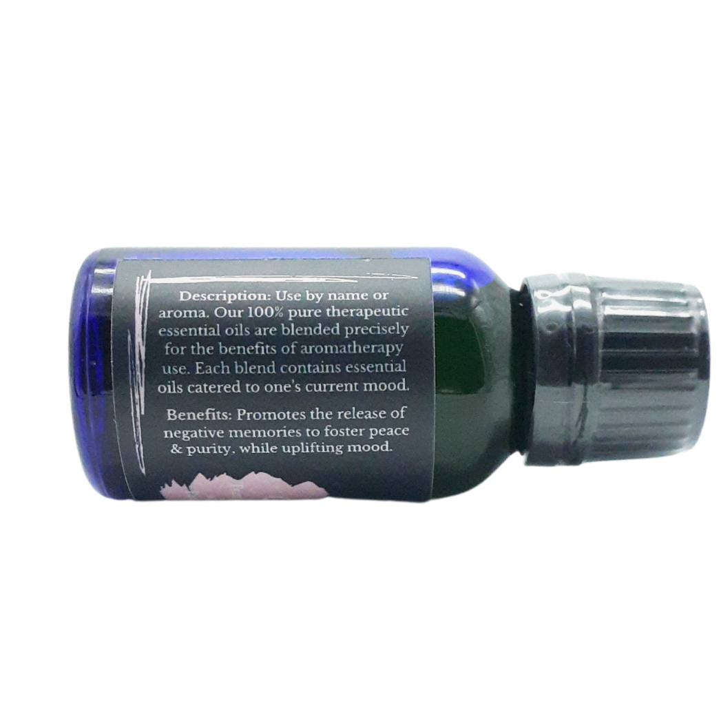 calm mind diffuser blend with geranium essential oil