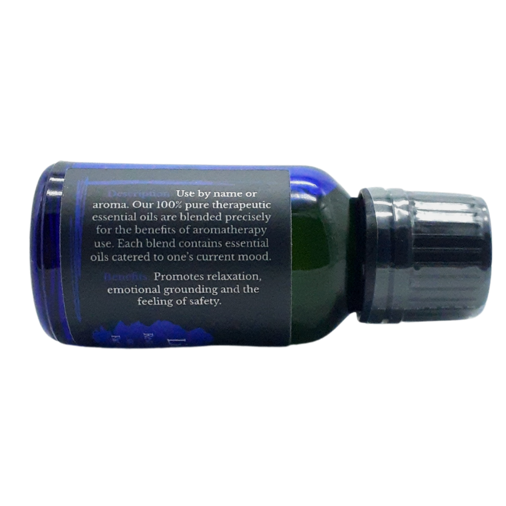 Night time diffuser oil promotes relaxation, emotional grounding and the feeling of safety. 